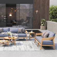 Load image into Gallery viewer, Wailea Collection Teak Frame 3 Seater Sofa