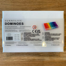 Load image into Gallery viewer, Colorful set of lucite dominos from Sunnylife. The perfect game for playing poolside.  A great gift! Maui Modern Home, Wailea, HI
