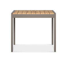 Load image into Gallery viewer, Hana Collection Dining Table, powder-coated aluminum base, teak or ceramic top, available in 2 sizes, Maui Modern Home, Wailea, HI
